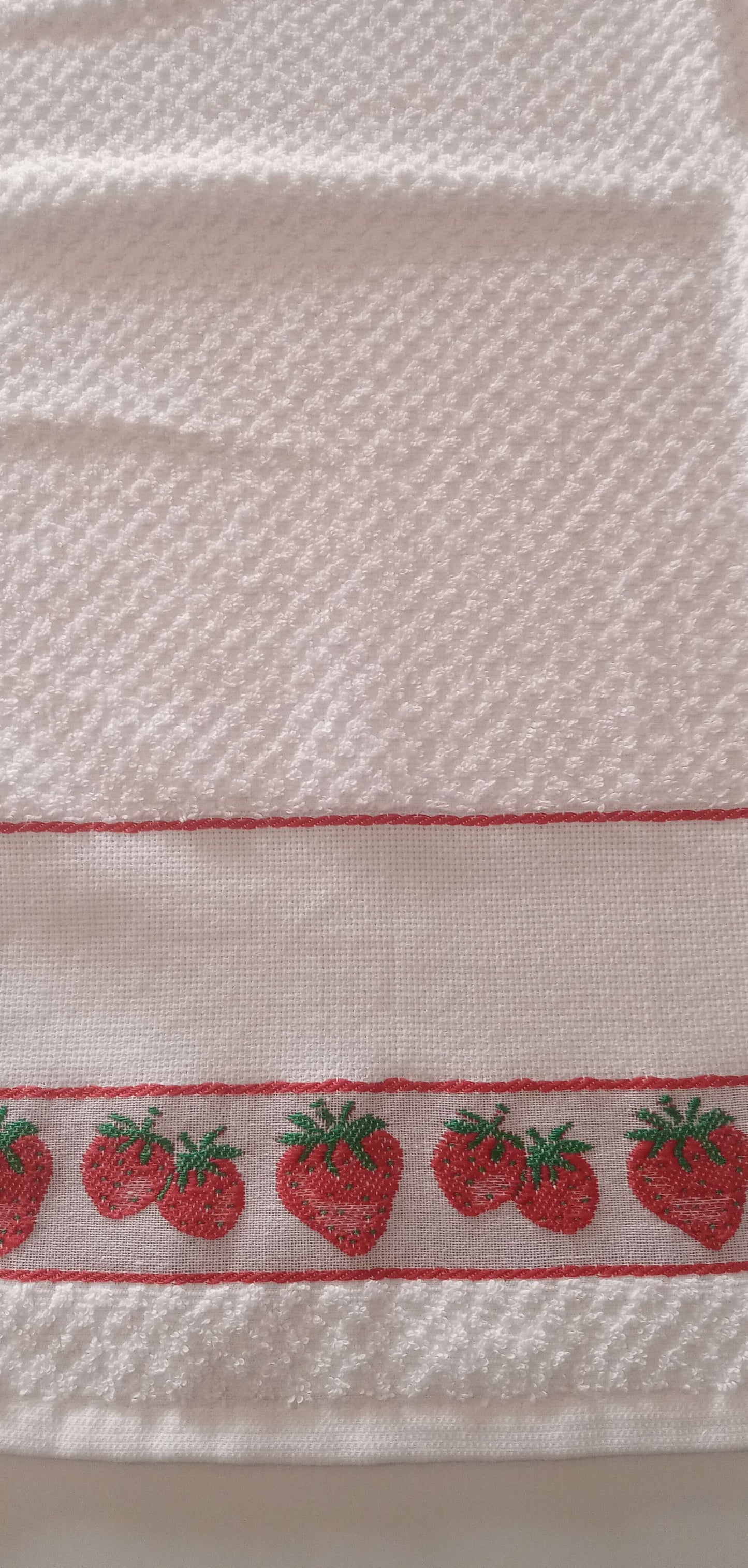 Strofinaccio da Ricamare Frutta