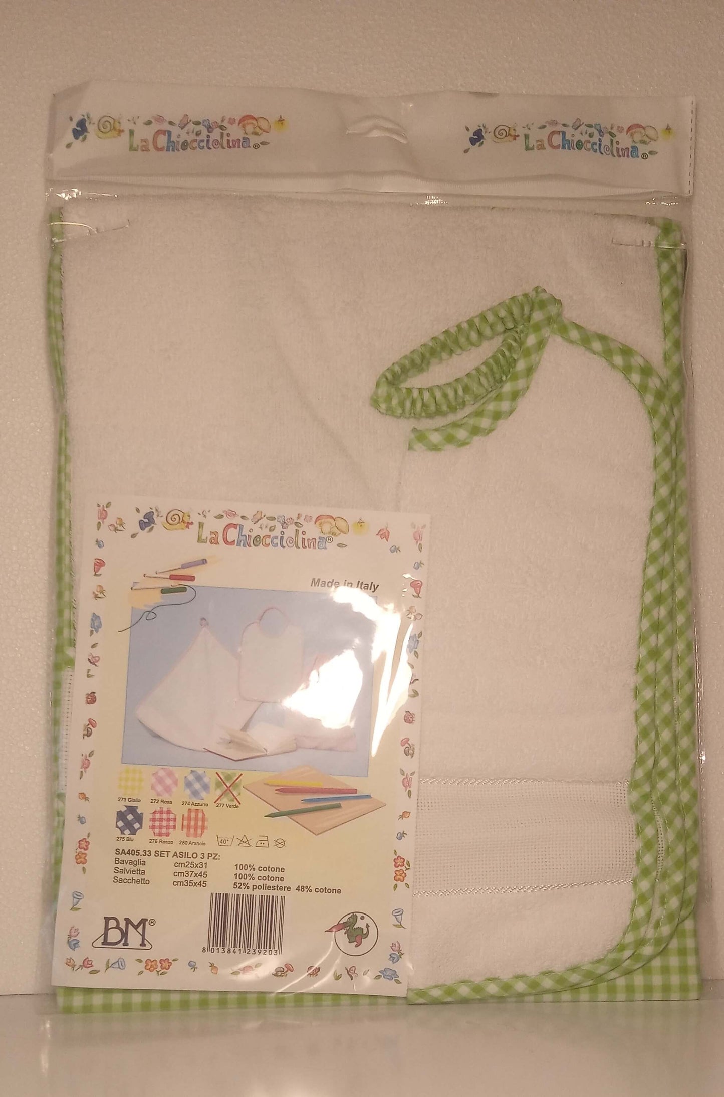 Set Asilo da Ricamare