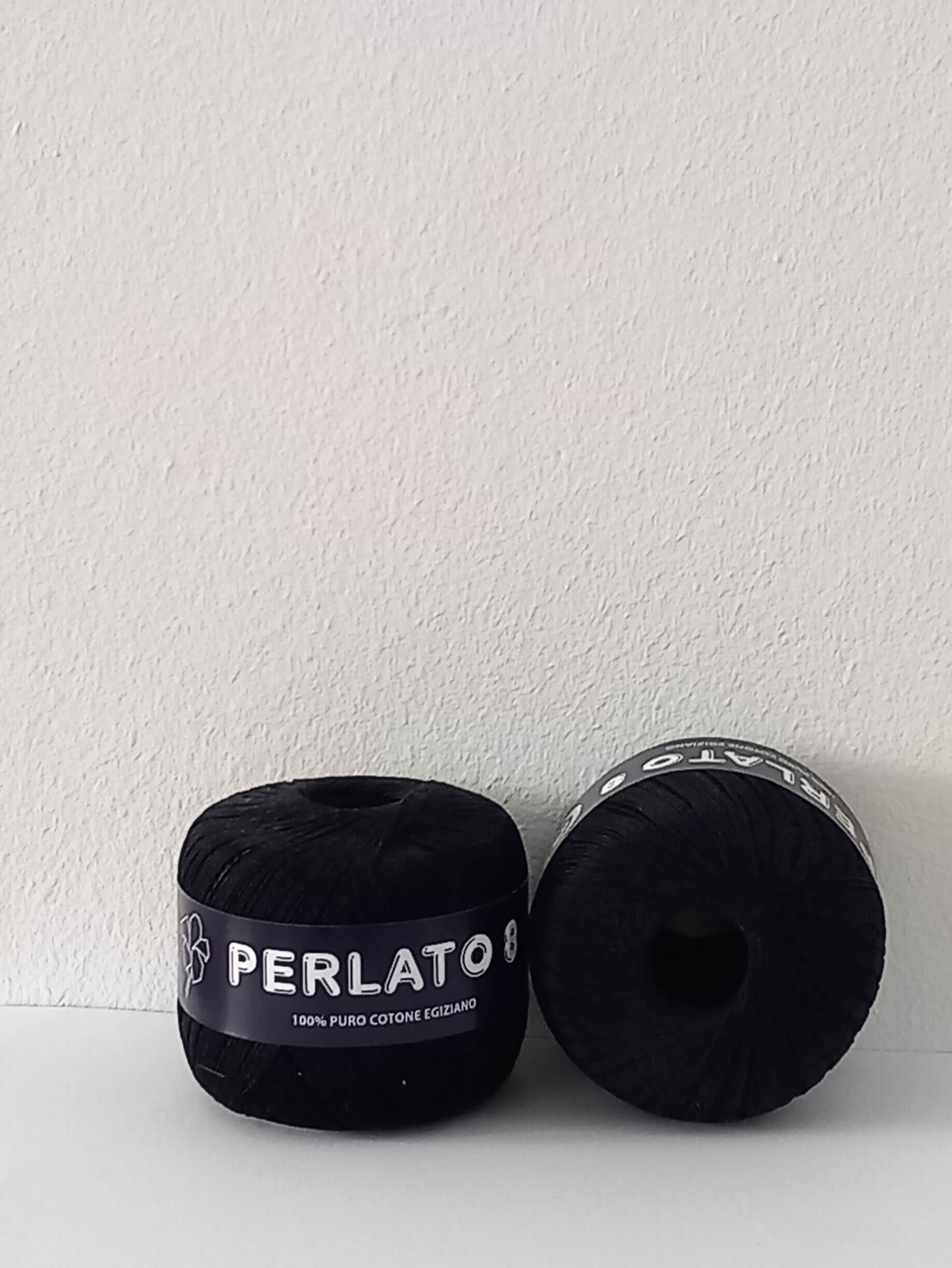 Cotone per uncinetto umero 8 colore nero