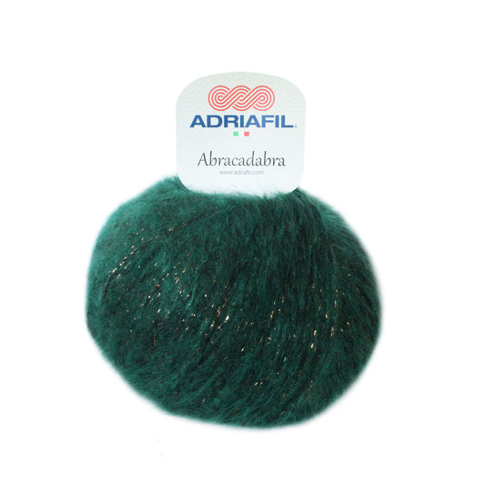 Adriafil, gomitolo di misto lana Abracadabra colore verde