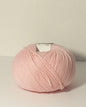 Gomitolo di lana merino per bambini colore rosa baby