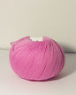 Gomitolo di lana merino per bambini colore rosa